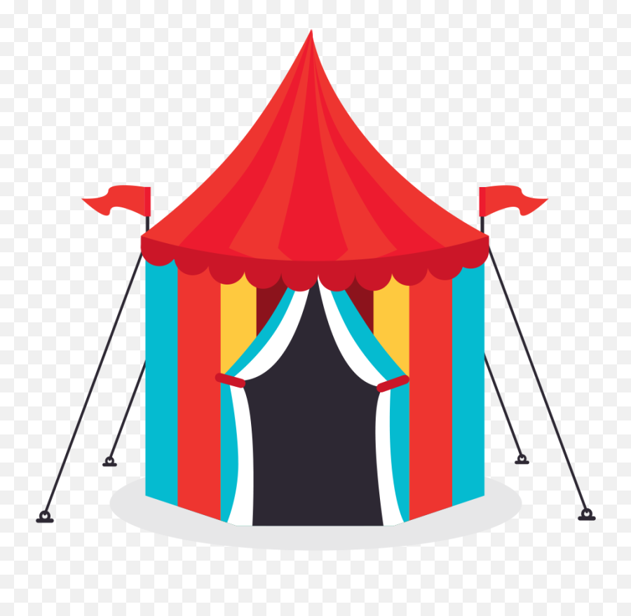 Marquee Clipart Circus Tent Marquee - Carnival Tent Png Emoji,Gas Pump Light Bulb Tent Emoji