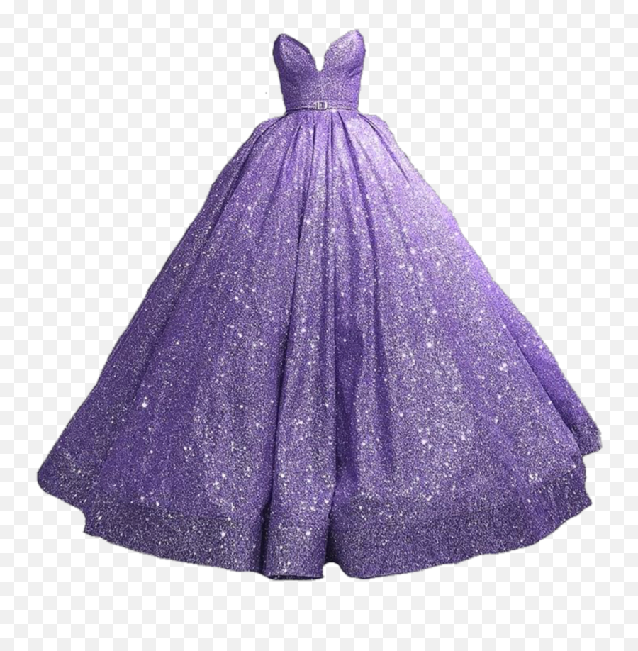 Gown Dress Prom Purple Sticker Emoji,Emoji Gown