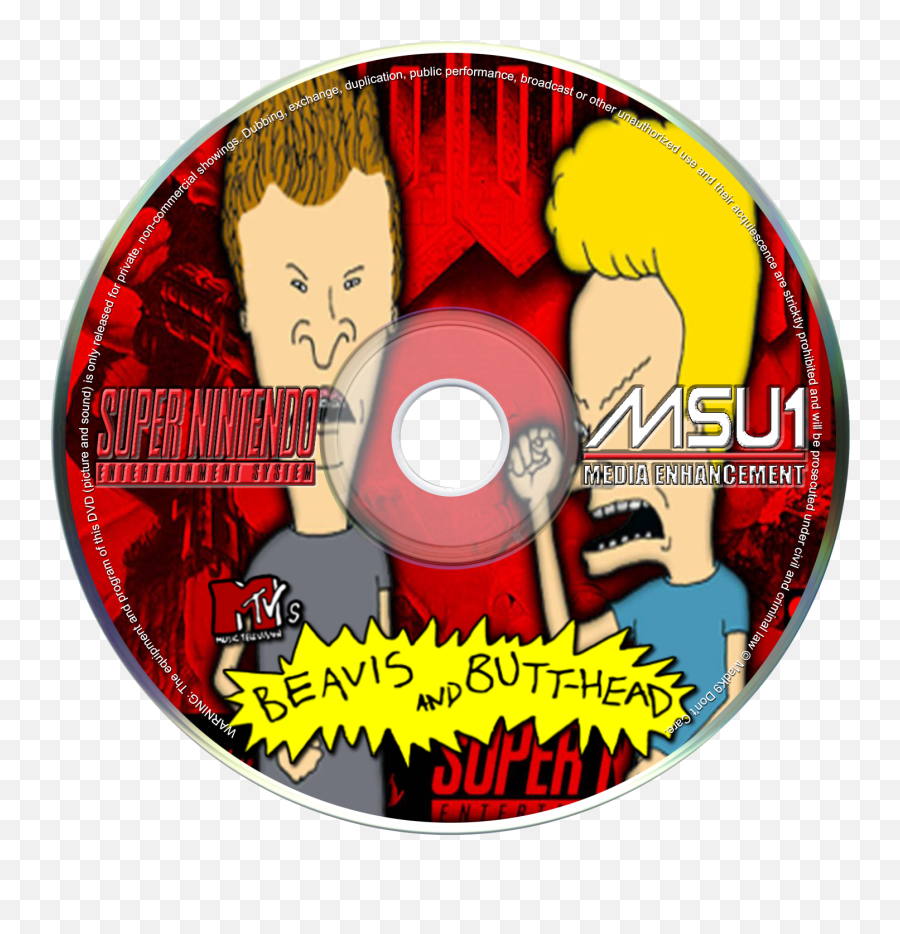 Snes Msu - 1 Disc Media Page 2 Game Media Launchbox Beavis And Butthead Emoji,Butt Head Emoji