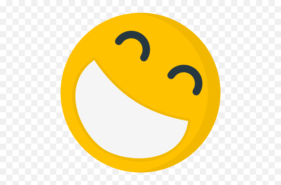 Riendo - Iconos Gratis De Emoticonos Emoji Happy And Laughing,Emoticon Riendo Para Facebook