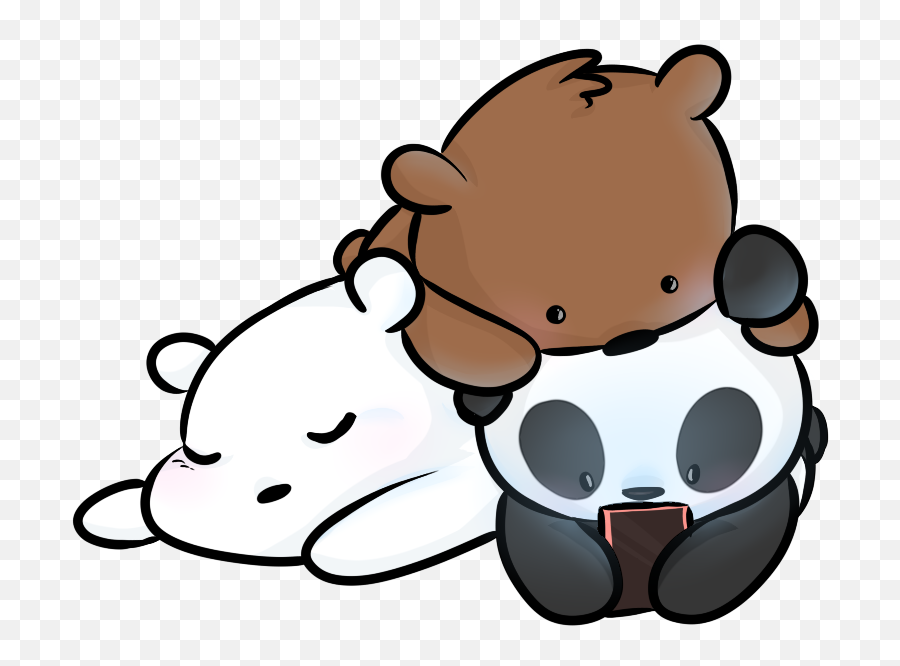 We Bare Bears - Dibujos De Oso Polar Escandalosos Emoji,Bear Claw Emoji