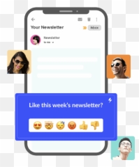 Free Tools - Sparkloop Newsletter Reaction Widget Emoji,Emoji Quick