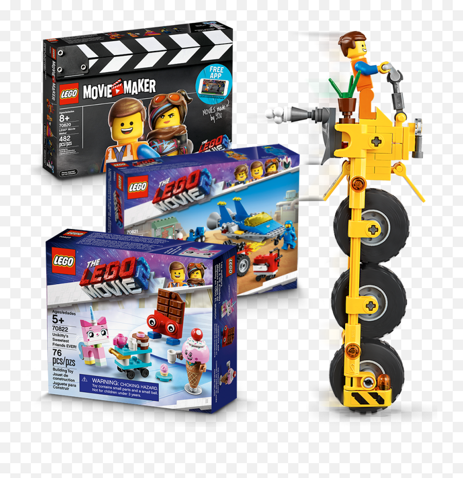 The Lego Movie - Lego Movie 2 Sets 2019 Full Size Png Lego Movie Maker Emoji,Emoji Movie 2