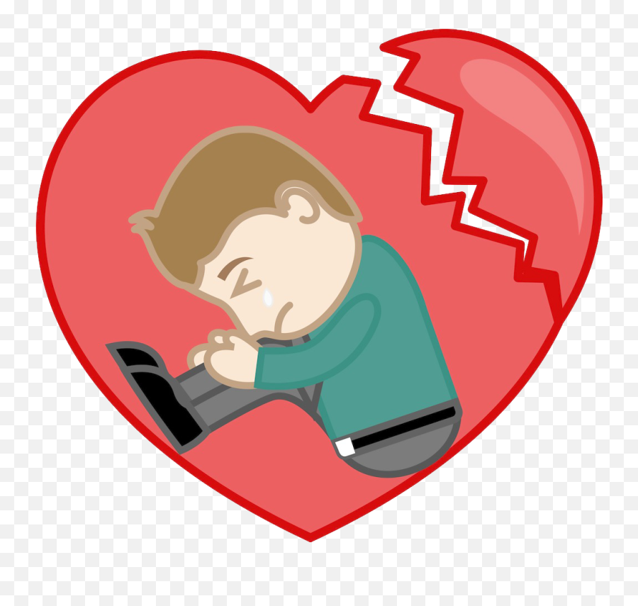 Svg Transparent Library Broken Drawing - Broken Heart Man Png Emoji,Broke Heart Emoji
