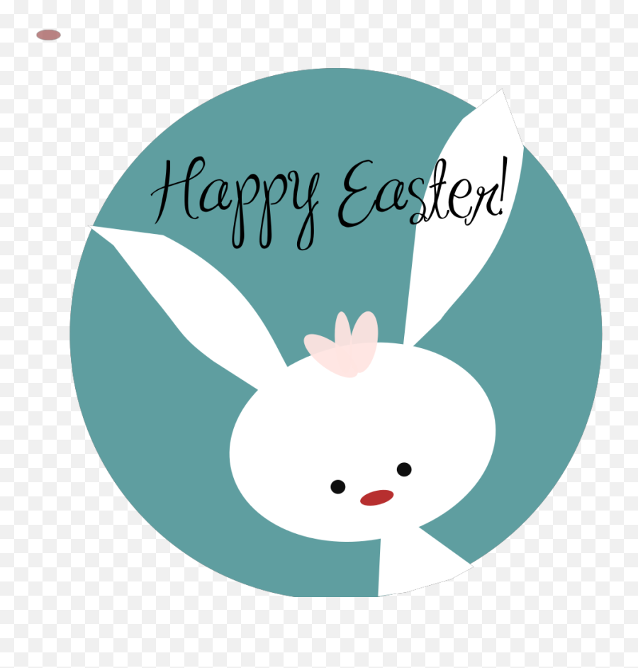 Happy Easter Bunny Png Svg Clip Art - Bunny Happy Easter Bilder Emoji,Happy Easter Emoji