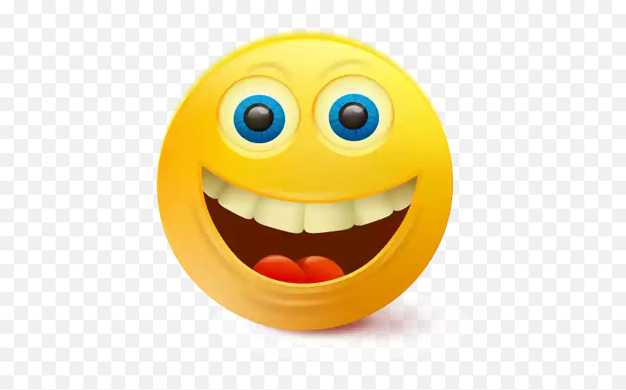 Cute Big Mouth Emoji Png Clipart Png Mart - Big Mouth Emoji Clipart,Clip Art Emojis