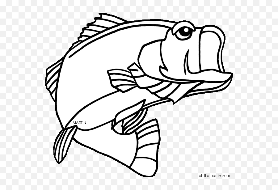 Library Of Blank Fish Picture Royalty Free Download Png - Largemouth Bass Clipart Emoji,Emoticons Mouth Agape