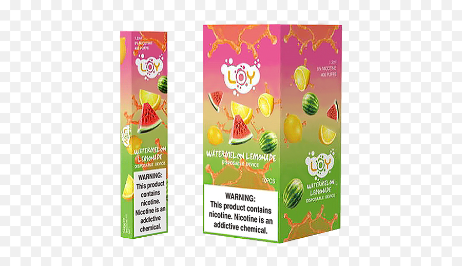 Watermelon Lemonade Disposable Pod By Loy - Loy Disposable Watermelon Lemonade Emoji,Lemonade Emoji