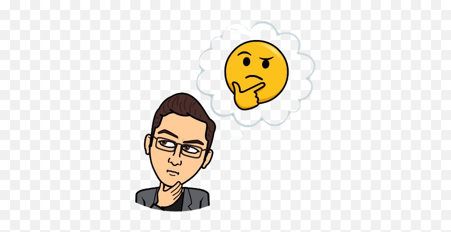 Fun - Transparent Thinking Emoji,Custom.buckeye Emoticons