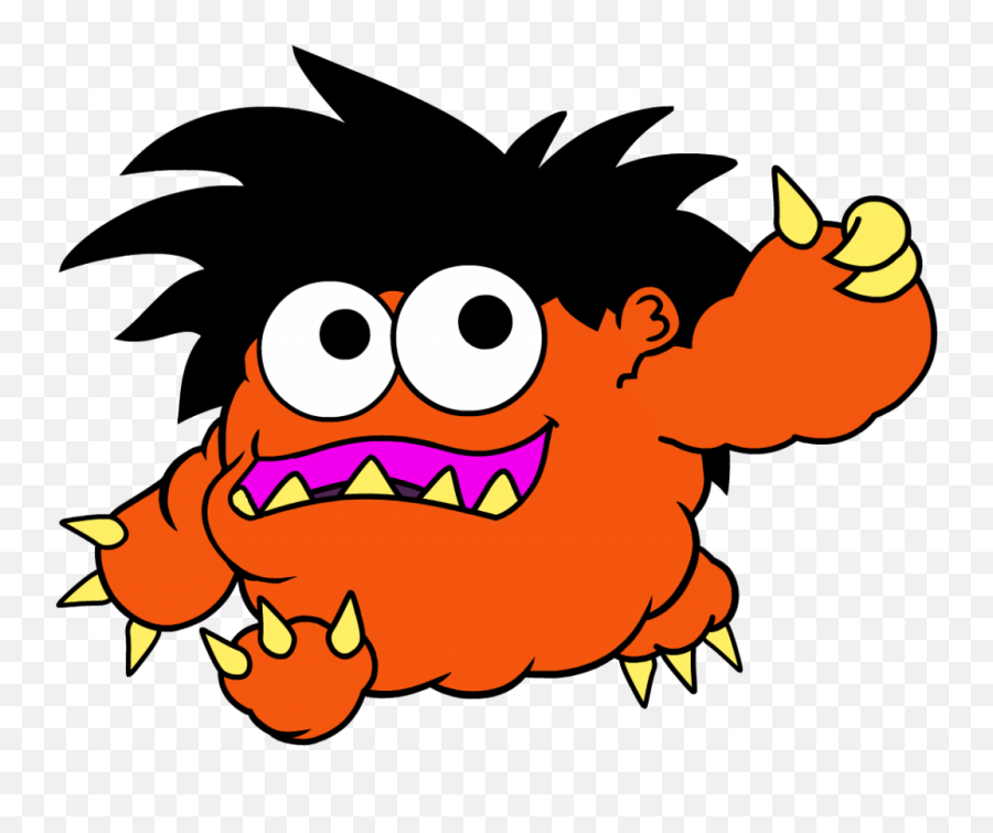 Moe The Monster - Fictional Character Emoji,Clipart Emoticons Mental Telopathy