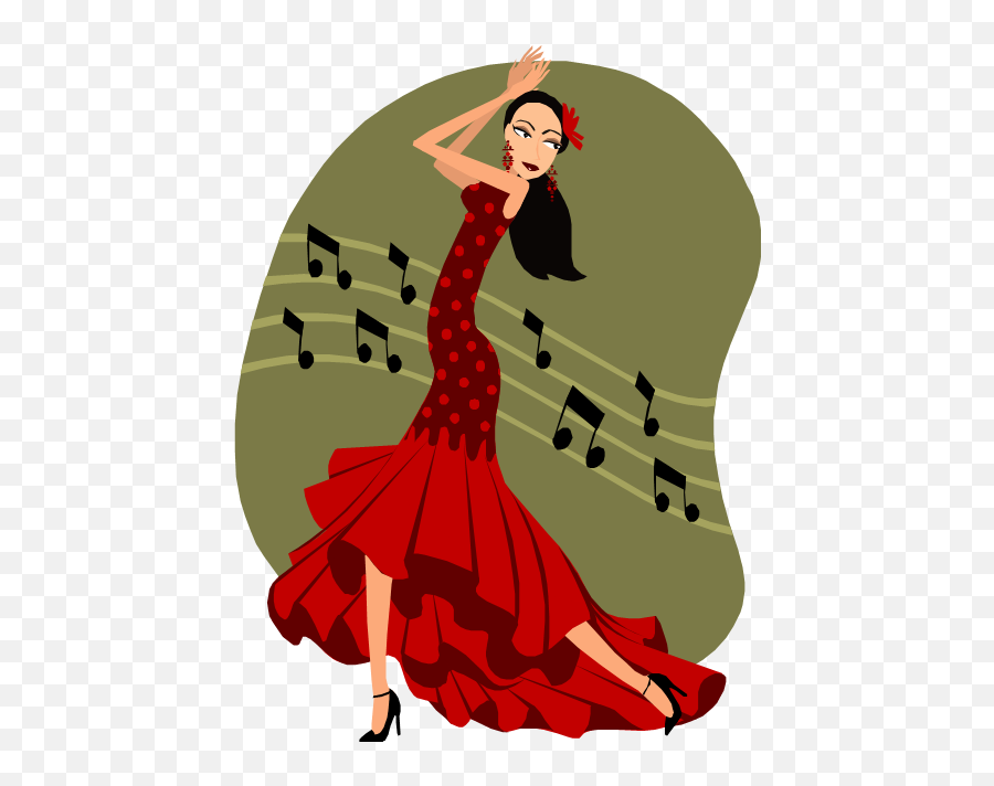 Early Languages - Transparent Flamenco Dancer Clipart Emoji,Emotions Flamenco Dance Madrid