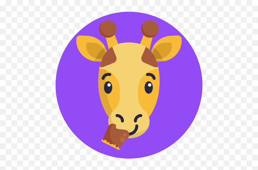 Giraffe Emoji Icons Png 6 - Happy,:6 Emoji