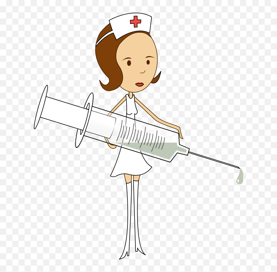 Funny Nurse Png U0026 Free Funny Nursepng Transparent Images - Clipart Infirmière Emoji,Nurse Emoticon