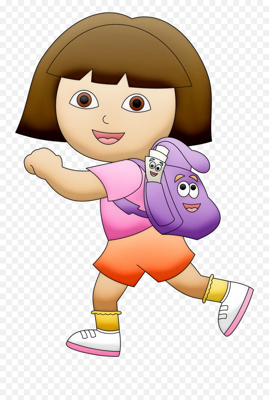 Clipart De Dora Exploradora Emoji,Dulceros De Emojis Para Ni?as