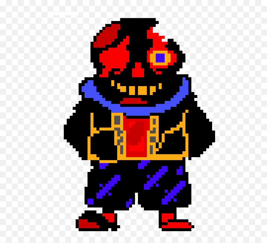 Horrorerror Pixel Art Maker - Undertale Gaster Blaster Sprite Error Emoji,Horror Emoticon