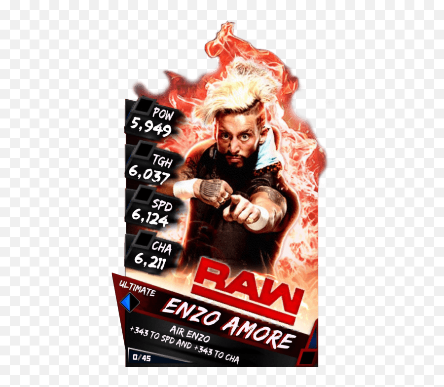 Enzo Amore - Wwe Supercard Download Png Emoji,Enzo Amore Emoji