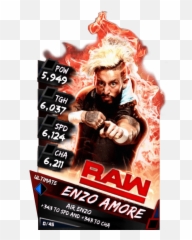 Enzo Amore - Wwe Supercard Download Png Emoji,Enzo Amore Emoji