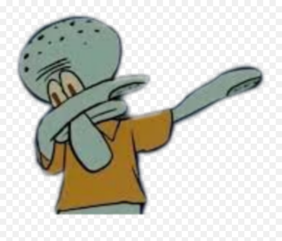 We Need This As A Chatbox Emoji Now - Resolved Osbot Squidward Dabbing Coloring Pages,Dab Emoji Discord