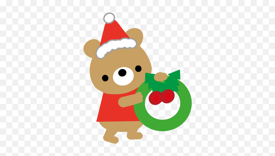 Fun Christmas Illustration Material - Lots Of Free Emoji,Christmas Bear Emoji