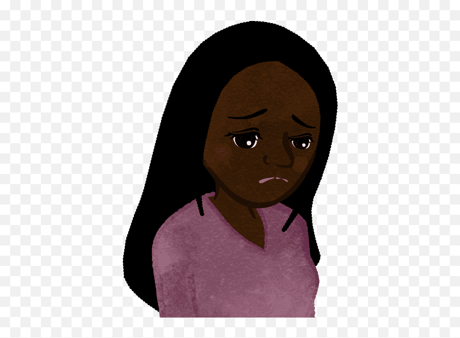 Lady Depressed And Disappointed Leaning Down Right - Cute2u Emoji,Hee Hee Emoji