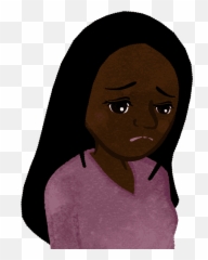 Lady Depressed And Disappointed Leaning Down Right - Cute2u Emoji,Hee Hee Emoji