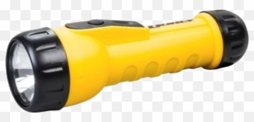 Flashlight Yellow Sticker - Heavy Duty Flashlight 2d Emoji,Emoji Flashlight