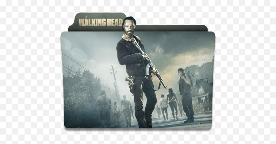 The Walking Dead Folder Icon Season 5 - Walking Dead Icon Folder Emoji,Emoji Walking Dead