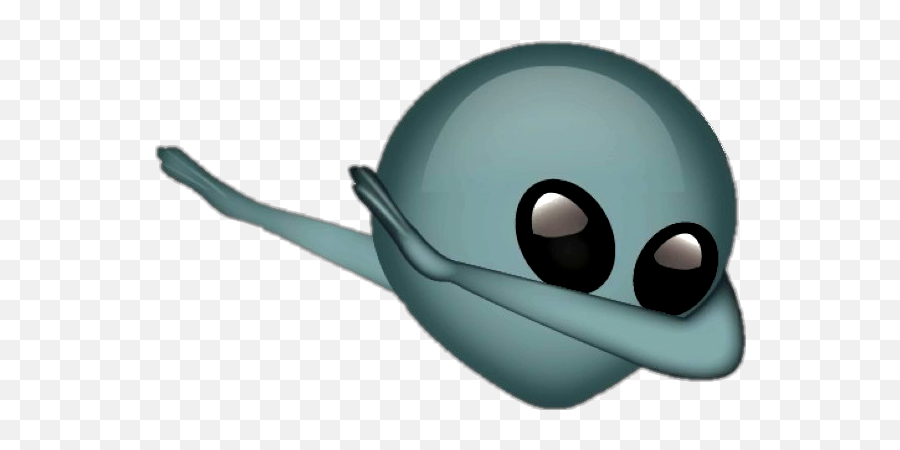 Ftestickers Alien Dab Dance Sticker By Joe Danial - Fictional Character Emoji,Dance Emoji