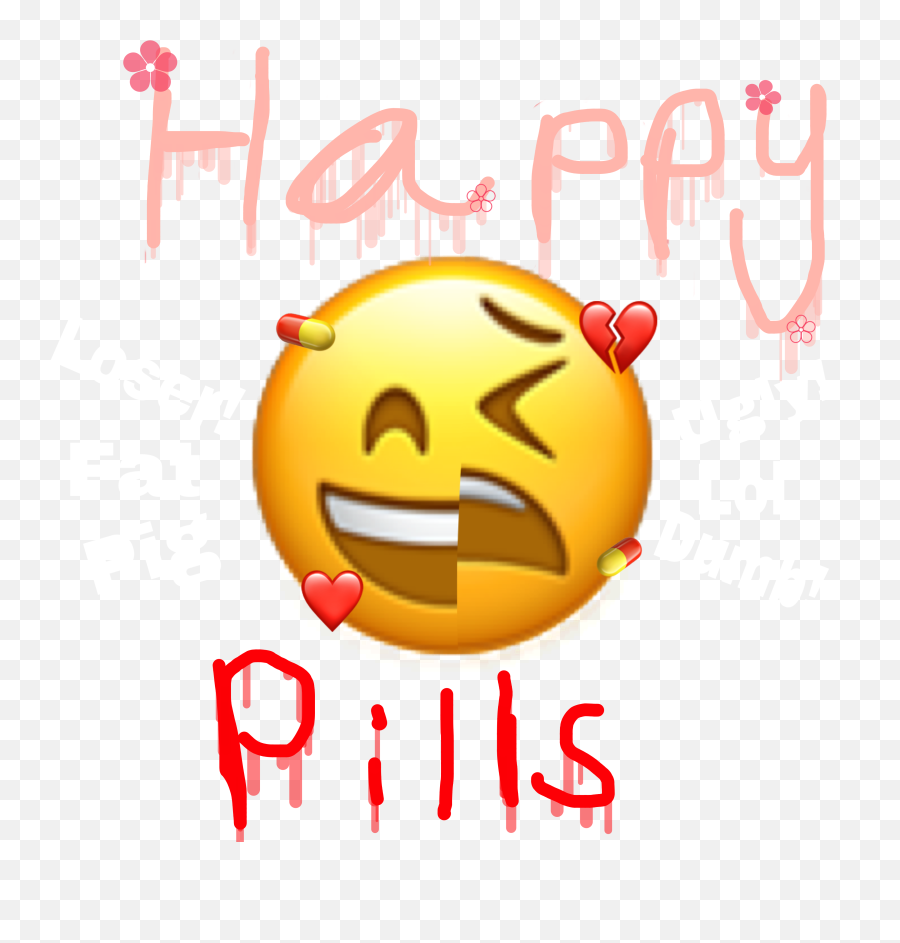 Happypills Sticker - Happy Emoji,Emoticon Happy Pills