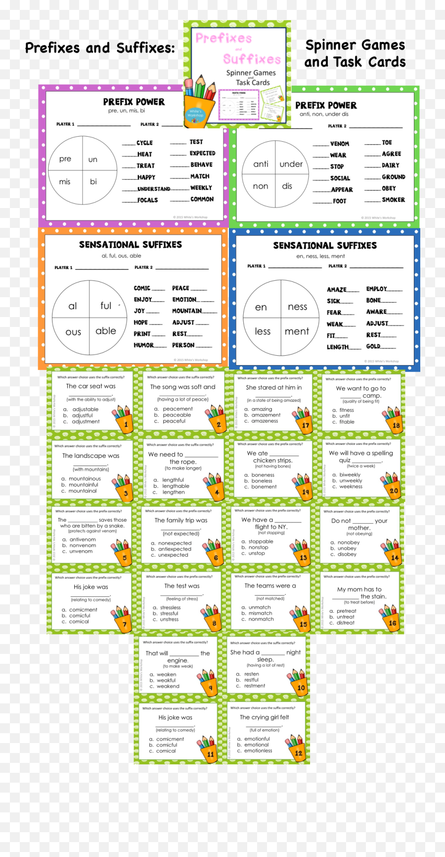 Prefix Suffix Worksheet Biology Vocabulary Printable - Dot Emoji,Emotion Definiton