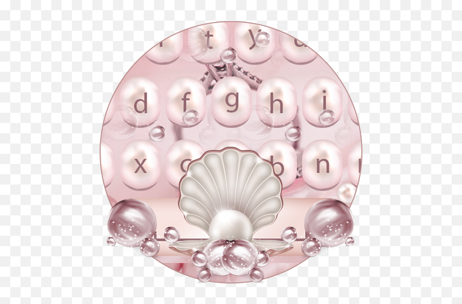 Silk Pearl Keyboard Theme - Google Play Girly Emoji,Corn Emoji Thanks