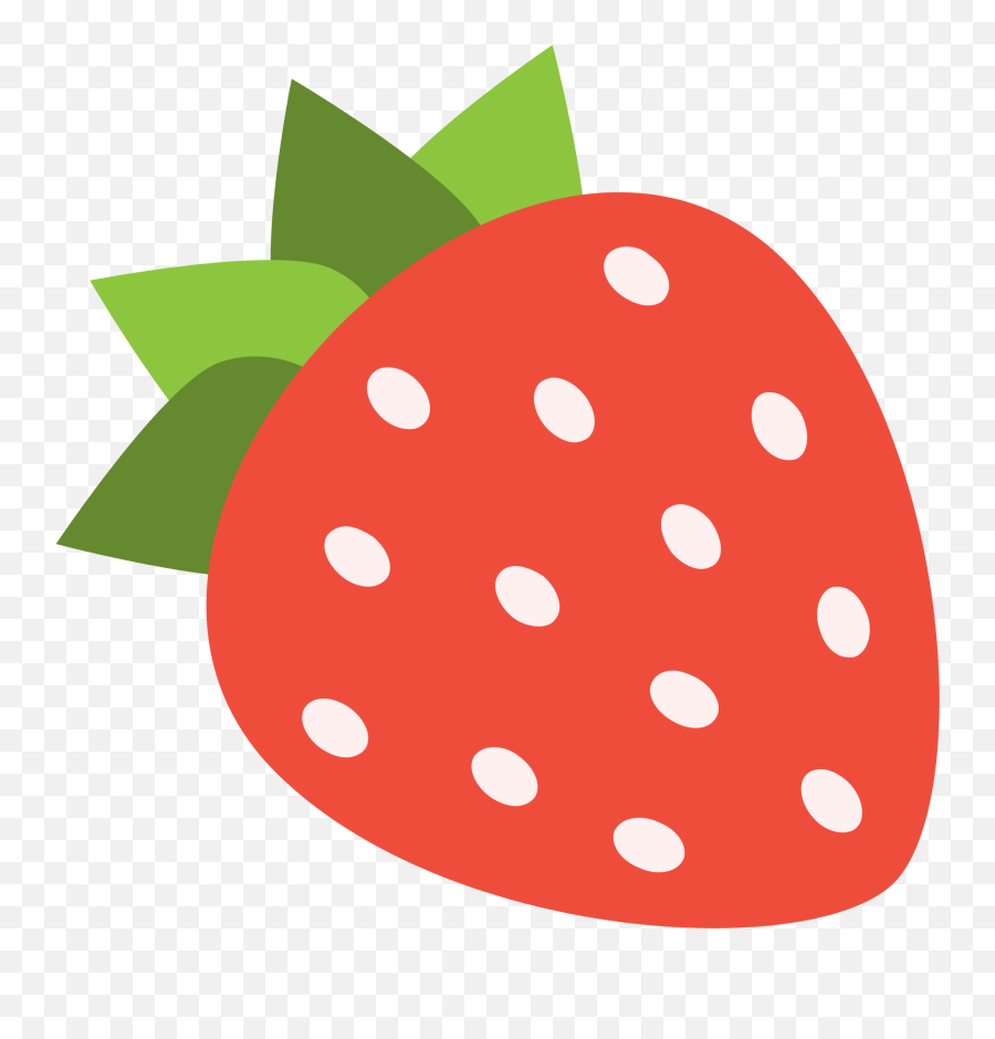 Strawberry Id 1607 Emojicouk - Transparent Strawberry Cartoon Png,Pineapple Emoji