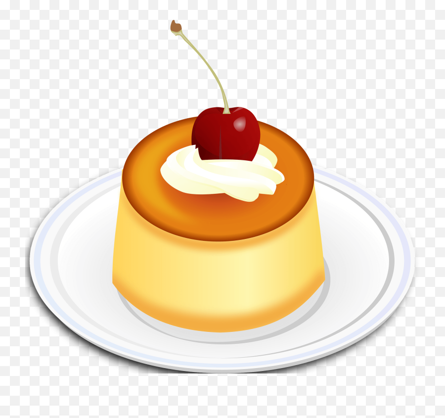 Cherrybomb Dessert Clipart - Flan Clipart Emoji,Cream Puff Emoji