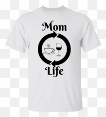 Mom Life Coffee Wine Shirt Motherhood Shirt Mothers Day Gift Tshirt For Women Womenu2019s Tee Mom Gift Coffee Wine Shirt Gift For Her - Unisex Emoji,Hang 10 Emoticon