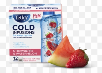Tetley Cold Infusions Strawberry And - Cold Tea Infusions Watermelon Emoji,Infused With So Many Emotions