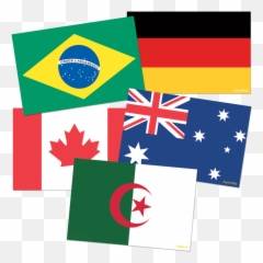 Cut Out Cards - Flag Of Australia And Canada Emoji,Flag Horse Dance Music Emoji
