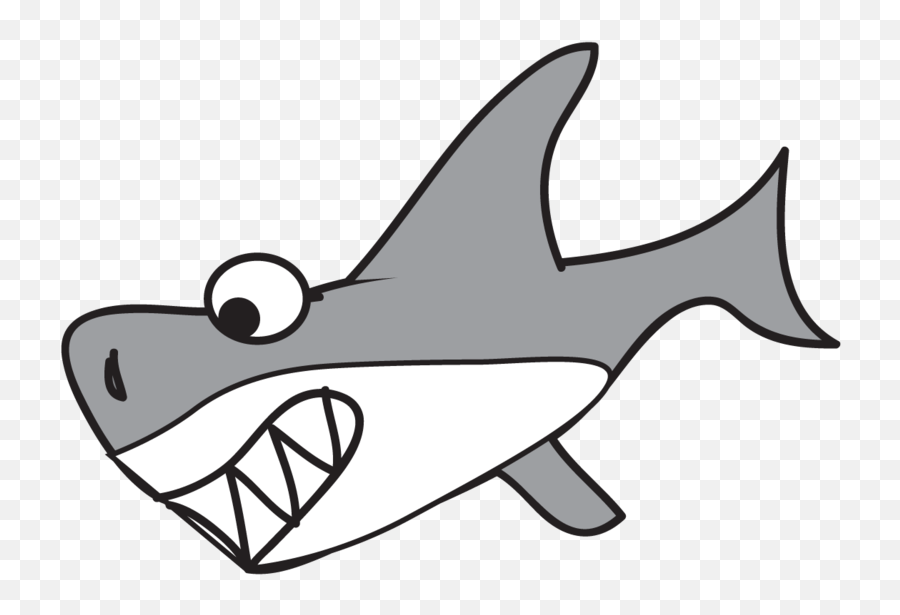 Free Cartoon Imeges Download Free Clip Art Free Clip Art - Great White Shark Animated Emoji,Emoticons Mouth Agape