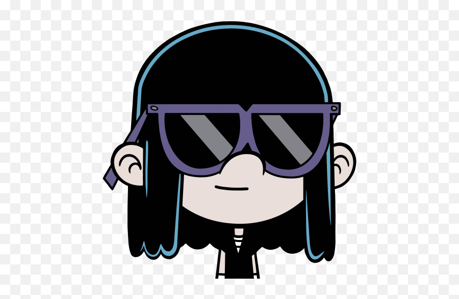 Juancho Bolastristes - Loud House Lucy Glasses Emoji,La Chilindrina Emojis