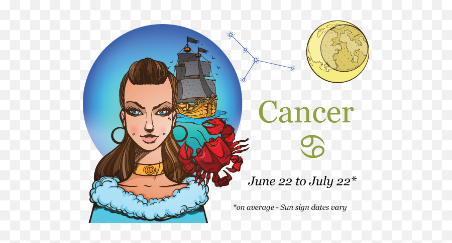 The Cancer Woman Cafe Astrology Com - Cancer As A Person Zodiac Sign Emoji,Aquarius Emotions