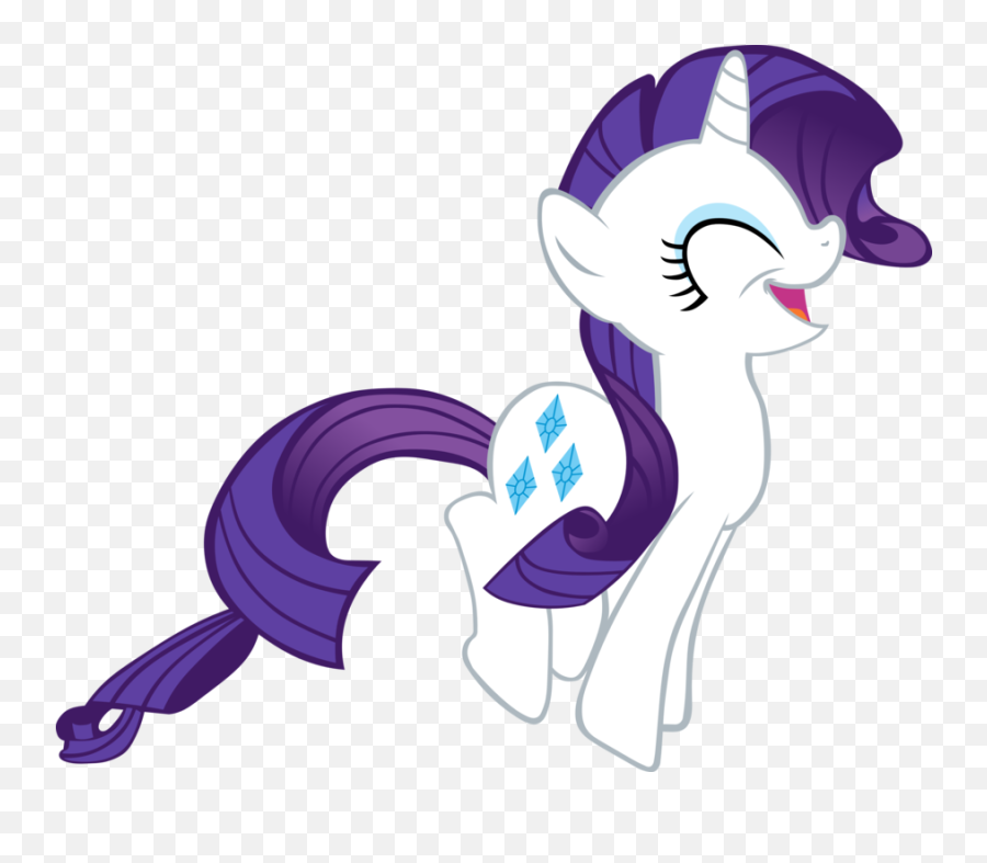 My Little Pony Gif Png - Mlp Rarity Happy Emoji,Mlp Emoticons Deviantart