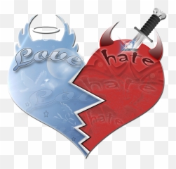The Opposite Of Love Isnt Hate - Hate And Love Emoji,Emotions And Their Opposite