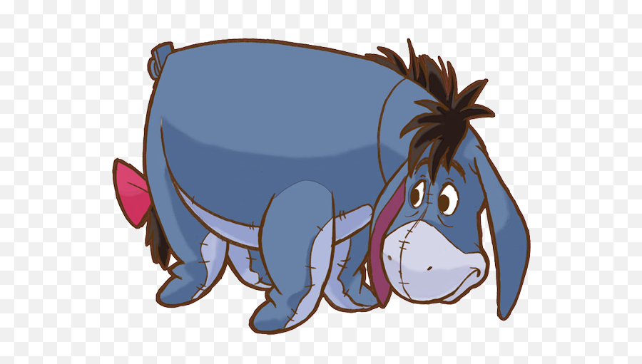 Eeyore Coloring Pages - Eeyore Winnie The Pooh With Balloon Emoji,Emotion Associated With Eyore