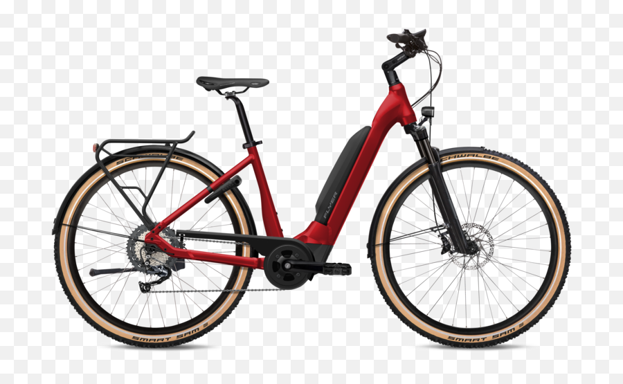 Flyer Upstreet 5 723 Hs Année 2022 - Flyer E Bike Rood Emoji,Emotion Atom Lynx 5.5 Throttle