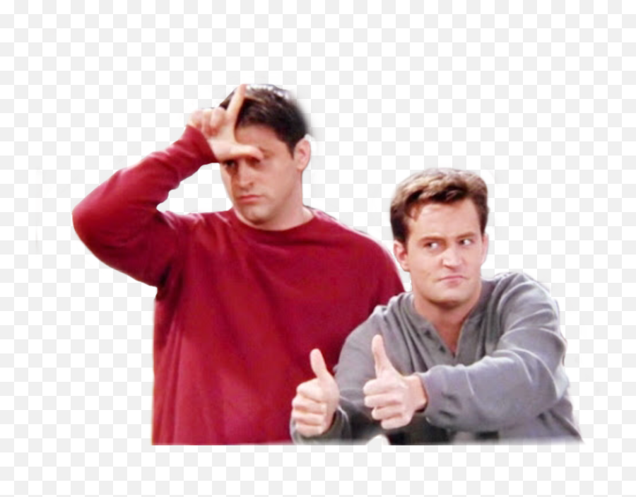 Friends Joey Sticker - Cute Joey And Chandler Emoji,Joey Tribiani Emoji