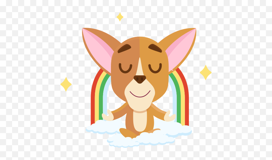 Meditation Stickers - Free Wellness Stickers Happy Emoji,Dude Emoticon Meditating