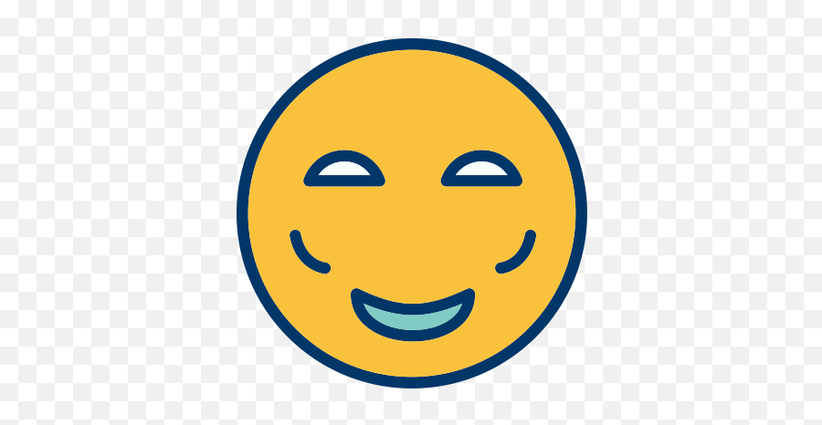 Face Smiley Emoticon Blush Icon - Emoticon Emoji,Blushy Emoticon
