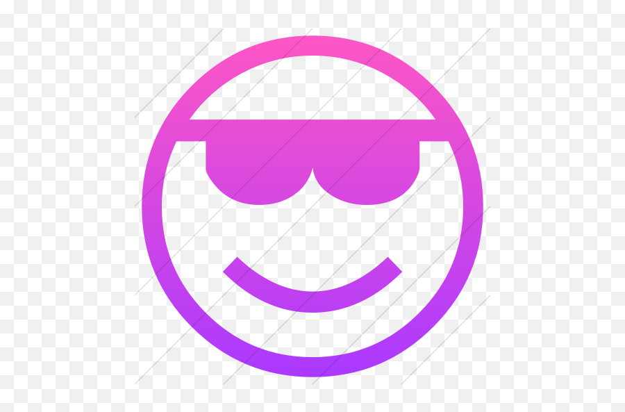 Classic Emoticons Smiling Face - Happy Emoji,Emoticons Sunglasses