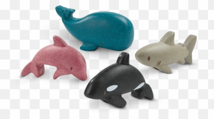 Sea Life Set - Ocean Animals Toys Wooden Emoji,Stuffed Animals That Teach Emotions To Children