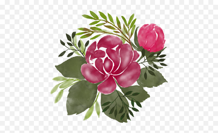 Emotion Give Bouquet Flowers - Islamic Wedding Card Flower Design Emoji,Sweet Emotion Artwork