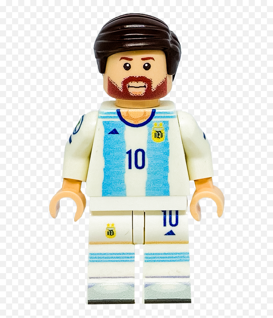Custom Lego Lionel Messi Lego Minifigures - Lego Minifigures Soccer Messi Emoji,Boxer - Interactive A.i. Robot Toy Black With Personality And Emotions